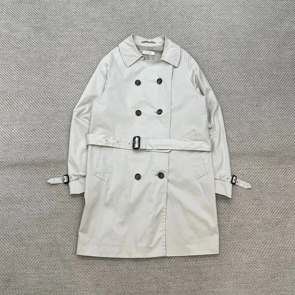 [BUNJANG] United Arrows Double Trench Coat / 유나이티드애로우즈 더블 트렌치 코트 r4703
