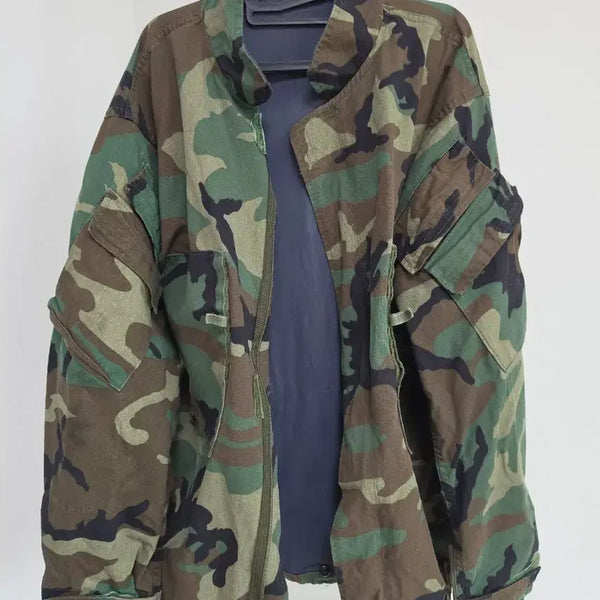 [BUNJANG] US Woodland Chemical Protect Jacket / 미군 우드랜드 케미컬 프로텍트 재킷