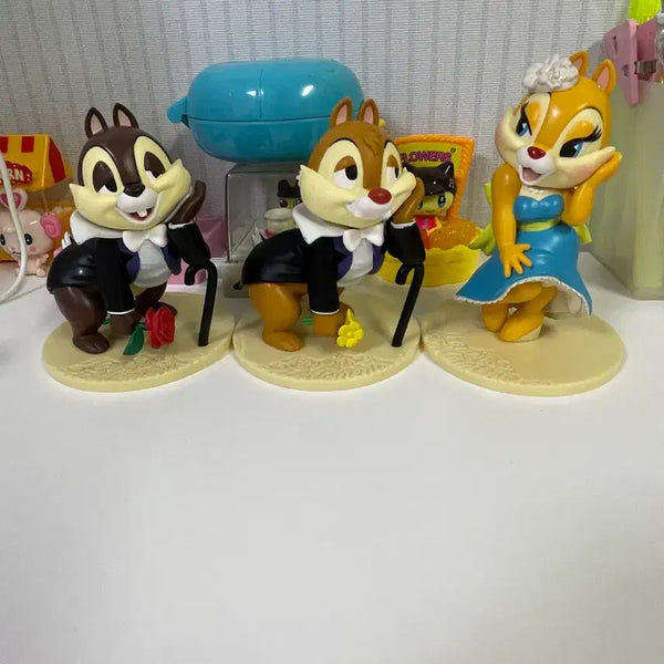 [BUNJANG] Disney Chip 'n' Dale 2017 Figure / 디즈니 칩앤데일 2017년 피규어