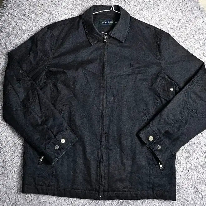 [BUNJANG] Beanpole Cotton Jacket Black L / (Q2)빈폴 면자켓 블랙 L