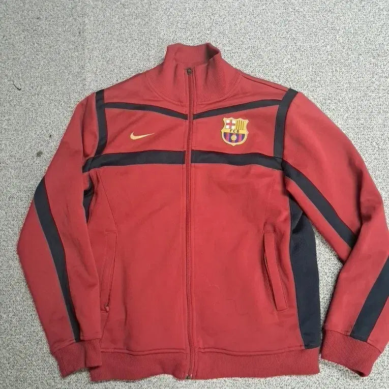 [BUNJANG] FC Barcelona Nike Training Full-Zip Jacket / FC바르셀로나 나이키 트레이닝 집업 자켓