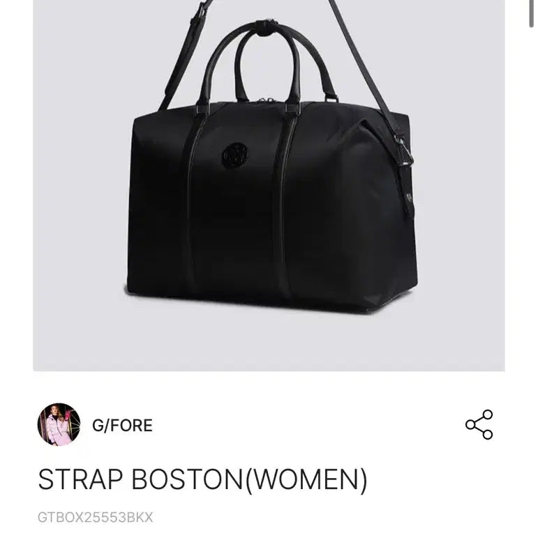 [BUNJANG] G/FORE Boston Bag / 지포어 보스턴백 팝니다