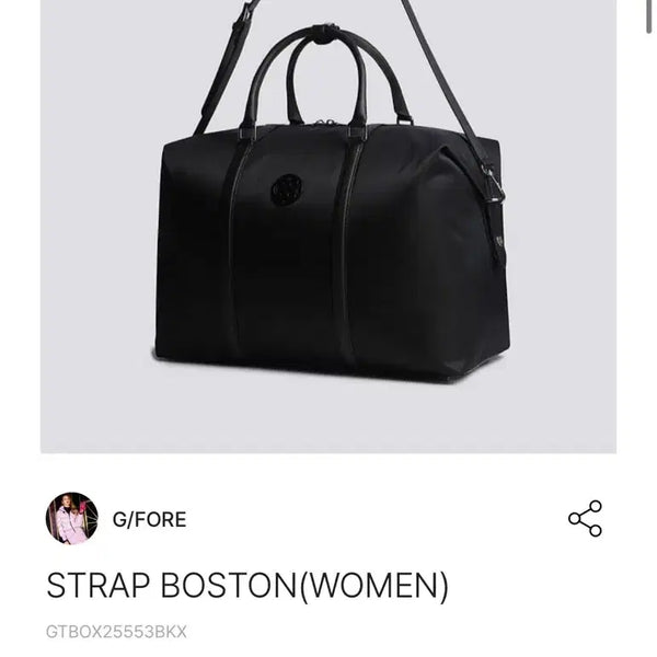 [BUNJANG] G/FORE Boston Bag / 지포어 보스턴백 팝니다
