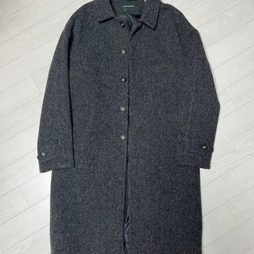 [BUNJANG] Knickerbocker Wool Single Coat / 니커보커 울 싱글코트 맥코트 knickerbocker wool single coat