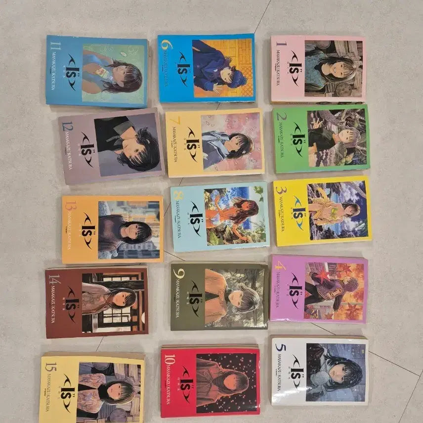 [BUNJANG] IS Complete Manga Set Volumes 1-15 / <IS> 만화책 전권 1~15권 세트