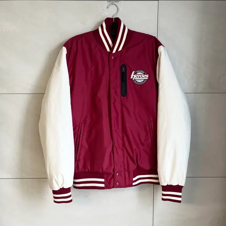 [BUNJANG] Kiwoom Heroes Baseball Jacket Jumper (L) / 현 키움 넥센 히어로즈 춘추 야구 자켓 점퍼 (L)