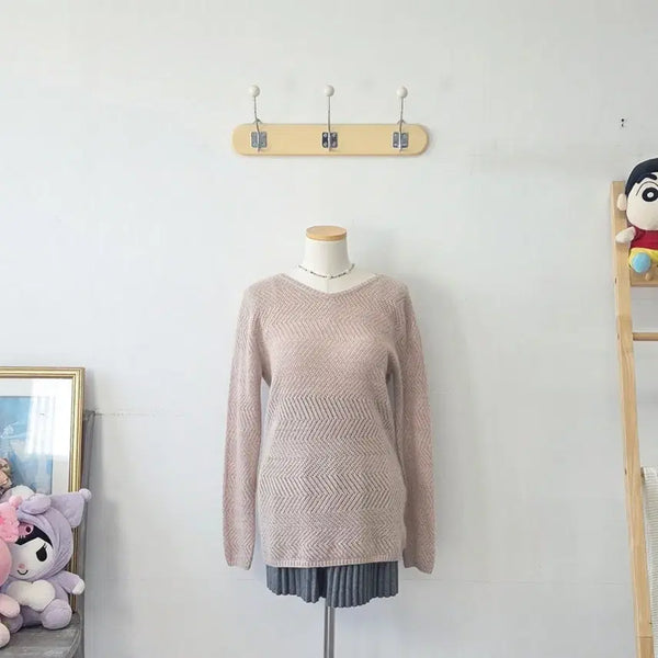 [BUNJANG] Gobi Mongolia Twinkle Cashmere Knit / 빈티지 만원샵 GOBI 고비 몽골 트윙클 캐시미어 니트