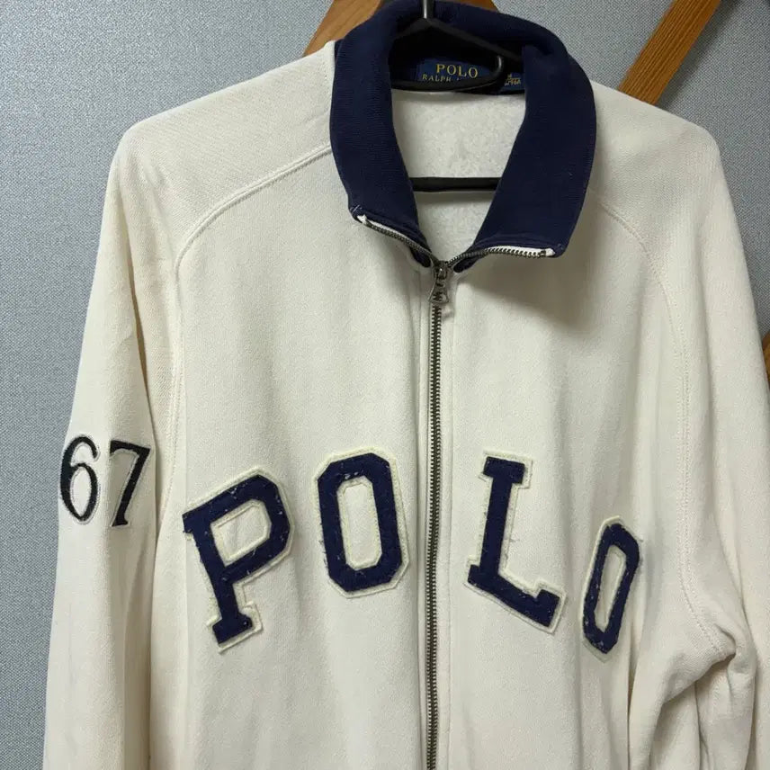 [BUNJANG] Polo Ralph Lauren Patch Zip-Up Jacket / 폴로 랄프로렌 패치 집업