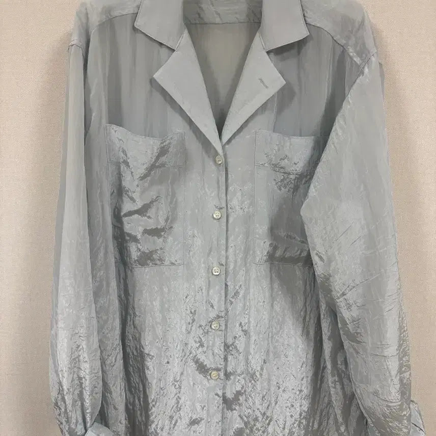 [BUNJANG] Ribbon Light Check Shirt / 리본빛 셔츠