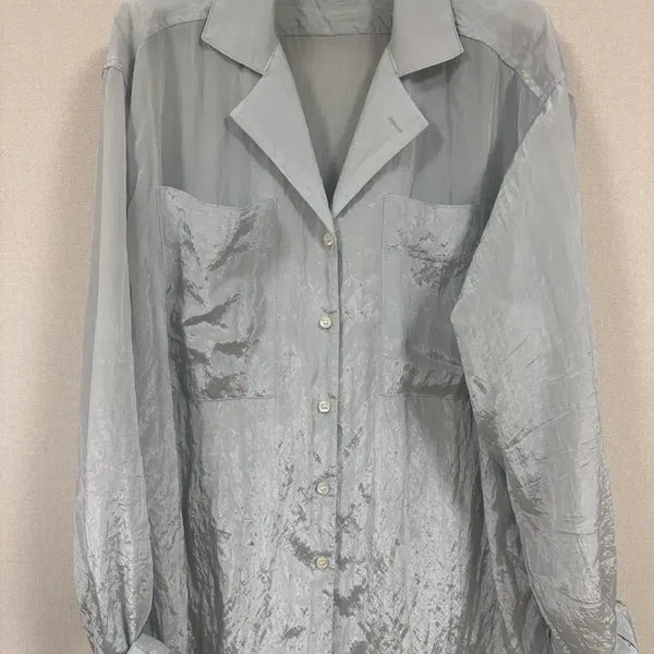 [BUNJANG] Ribbon Light Check Shirt / 리본빛 셔츠