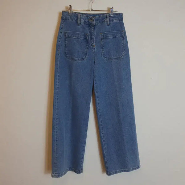 [BUNJANG] Vanessa Bruno Wide Denim Pants / 바네사 브루노 와이드 데님 팬츠