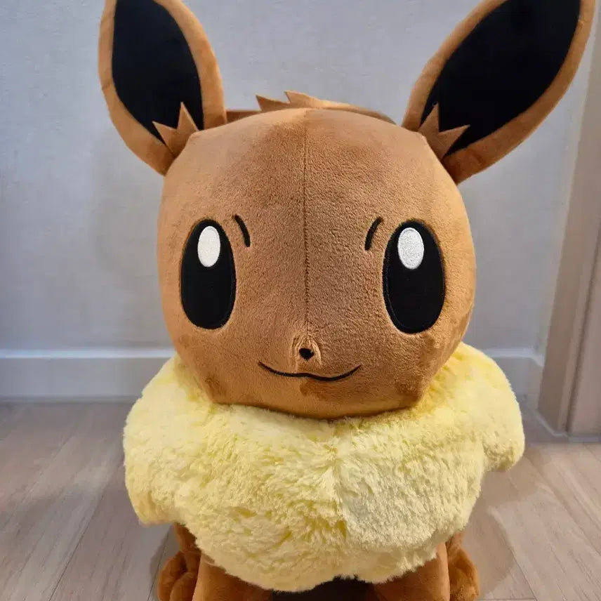 [BUNJANG] Pokemon Eevee Plush 45cm Large / 포켓몬스터 이브이 인형 45cm 대형