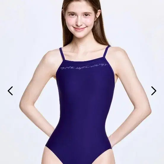 [BUNJANG] HUGO Gemstone Amethyst Middle Cut Swimsuit 30 / 후그 젬스톤 아메시스트 미들컷 수영복 30