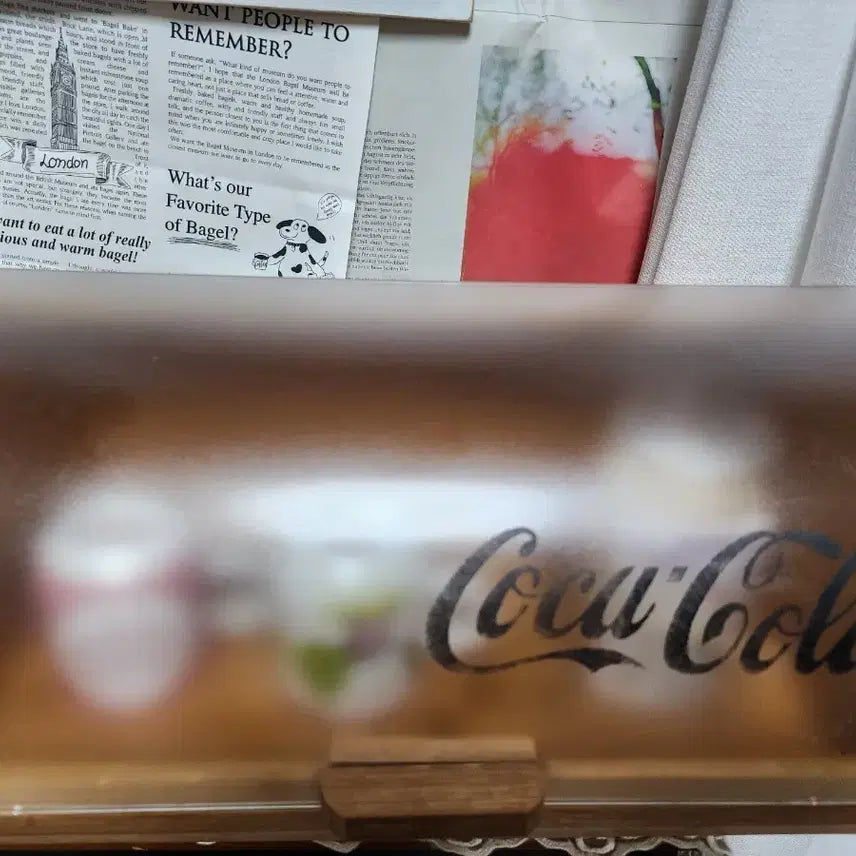 [BUNJANG] Bamboo Bread Box Storage Container / 정리수납함.브레드박스