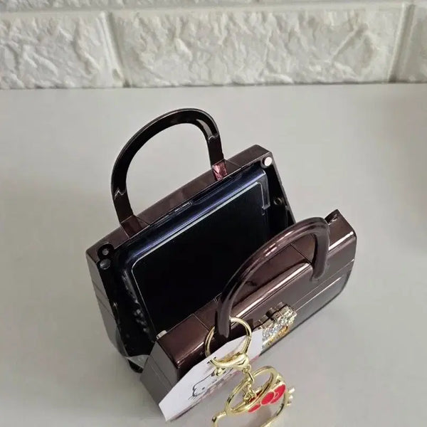 [BUNJANG] Hello Kitty Mini Bag - Pink/Black / 헬로키티 미니백 핑크/블랙 크로스 줄 있어요 핸드폰 들어 가요 개당가격 새상품 입니다
