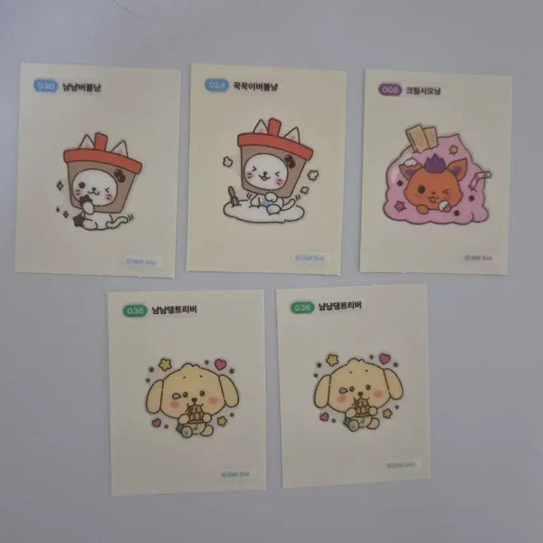 [BUNJANG] NCT WISH Bakery Sticker Bundle Set / 엔시티위시 베이커리 띠부씰 일괄