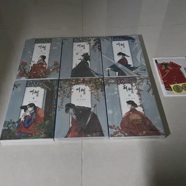 [BUNJANG] Yeohye Vol. 1-6 Merchandise Bundle Set / 여혜 1~6권 굿즈 일괄