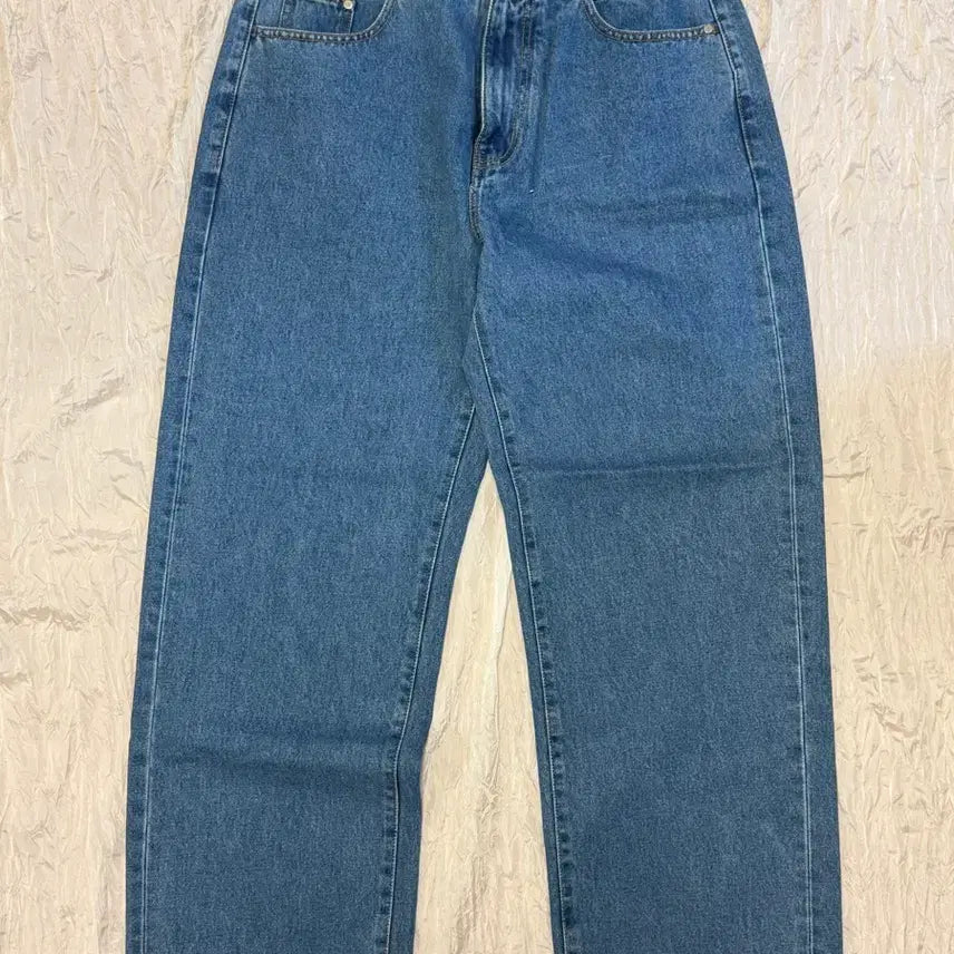 [BUNJANG] Plastic Product Mid-Blue Denim L / 플라스틱 프로덕트 중청 데님 L