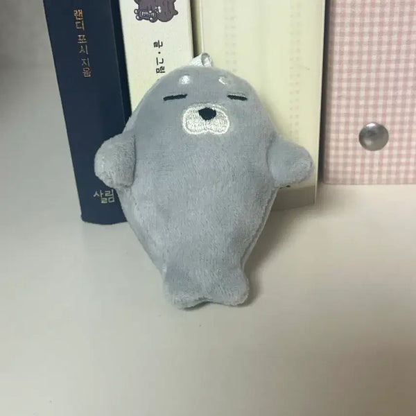 [BUNJANG] Gray Seal Gacha Plush Toy / 가챠) 회색 물개 인형
