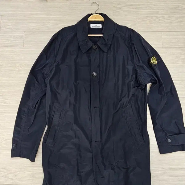 [BUNJANG] Stone Island Microfiber Jacket Navy / 스톤아일랜드 마이크로랩스 자켓 네이비