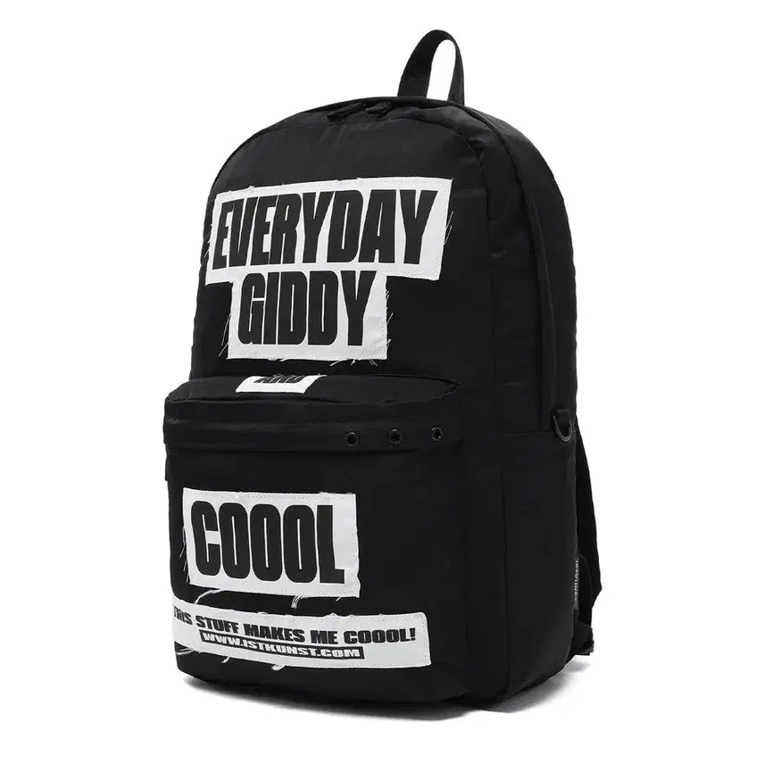 [BUNJANG] Eastneist Black Backpack Bag / 이스트쿤스트 블랙 백팩 가방