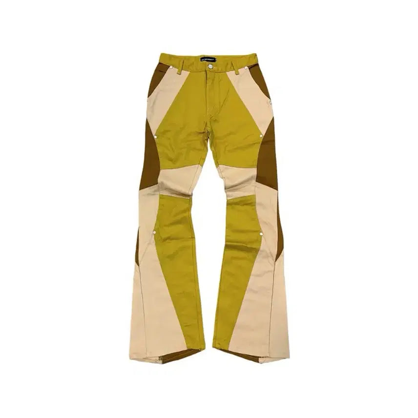[BUNJANG] Surgery Back Zip Bootcut Pants Mustard M / 써저리 백 집 부츠컷 팬츠 바지 머스타드 M