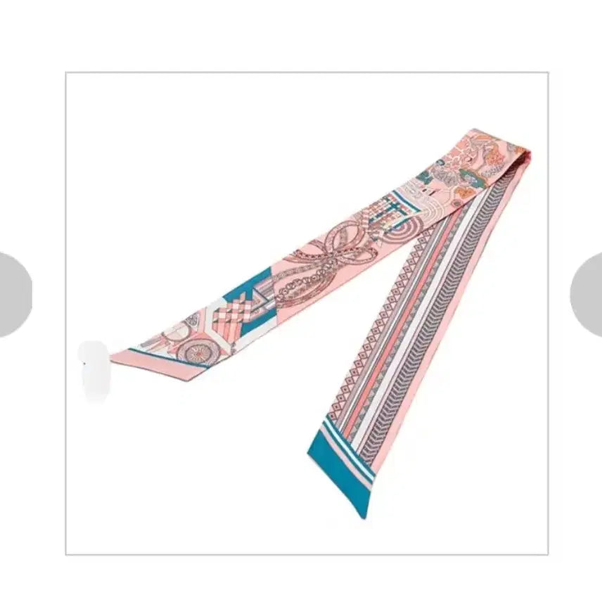 [BUNJANG] JS STUDIO Silk Reversible Scarf (Pink) / 새상품)지스튜디오  실크 양면 스카프(핑크)