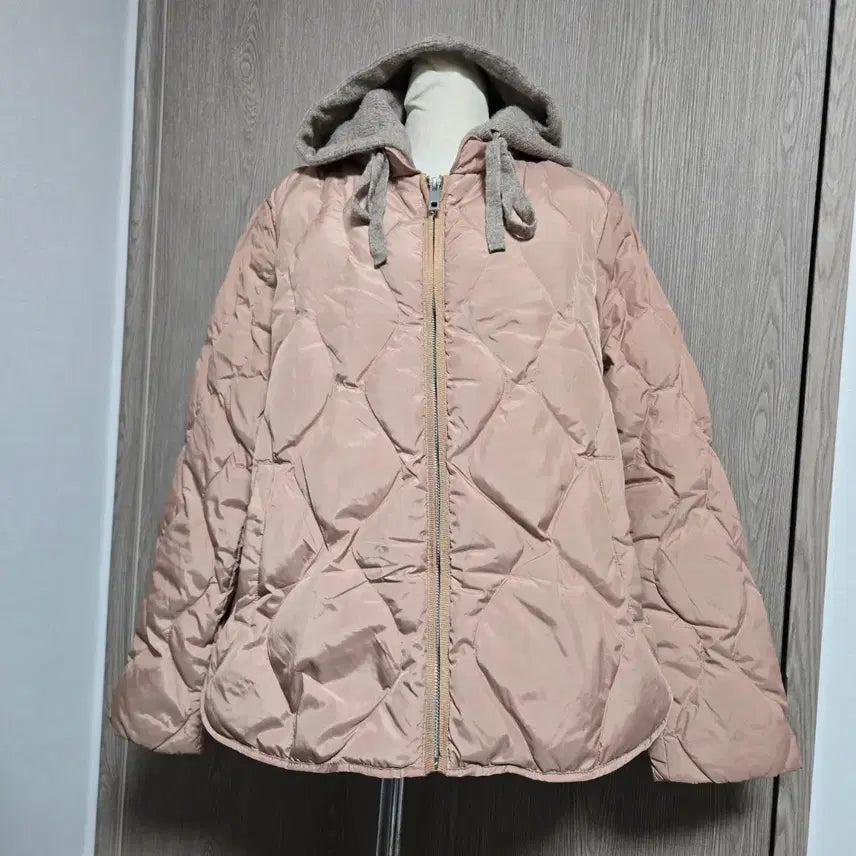 [BUNJANG] Anzic Goose Down Quilting Hooded Padding Jacket M / 안지크 거위털 퀼팅 후드 패딩 m