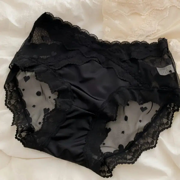 [BUNJANG] Silk Lace Panties (Used) / 실크 레이스 팬티 (중고)