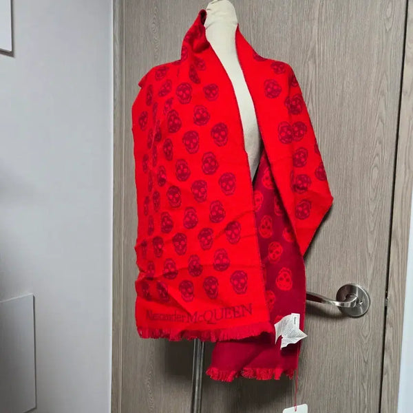 [BUNJANG] Alexander McQueen Skull Scarf / 새상품) 알렉산더 맥퀸 스컬 머플러