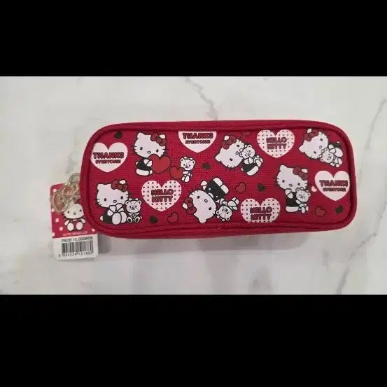 [BUNJANG] Classic Stationery Hello Kitty Pouch Red / 고전 문구 헬로키티 파우치 빨간색