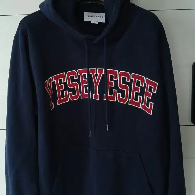 [BUNJANG] YESEYESEE Navy Oversized Sweatshirt L / 예스아이씨 맨투맨 네이비 L사이즈 오버핏