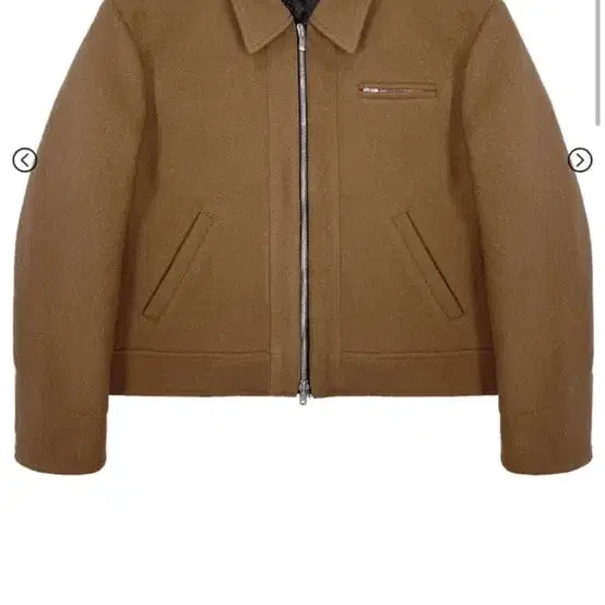 [BUNJANG] 3CAMIEN Grid Wool Jacket Camel / 3카미엔 그리드 울 자켓 카멜3