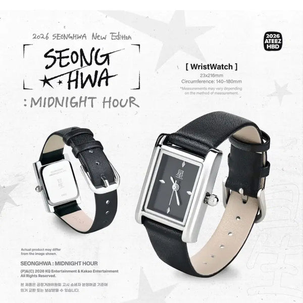 [BUNJANG] ATEEZ Seonghwa Birthday MD Watch (Sealed) / 미개봉 새상품) 에이티즈 성화 생일 md 시계