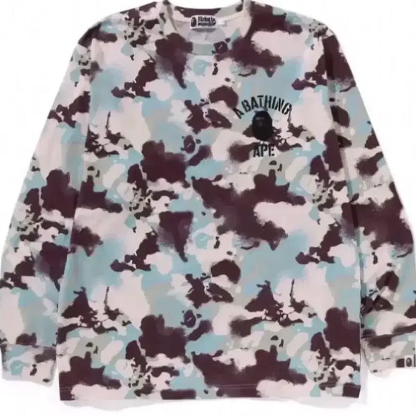 [BUNJANG] BAPE Camo Long Sleeve / 베이프 카모 롱슬리브