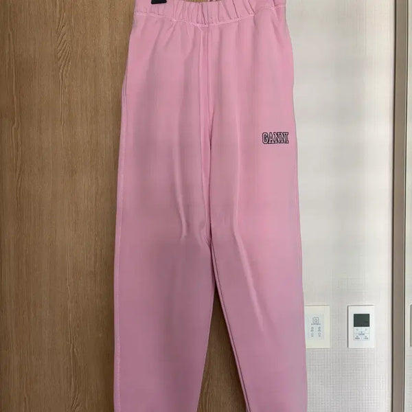 [BUNJANG] GANNI Jogger Pants / 새상품) 가니 핑크 스웻팬츠