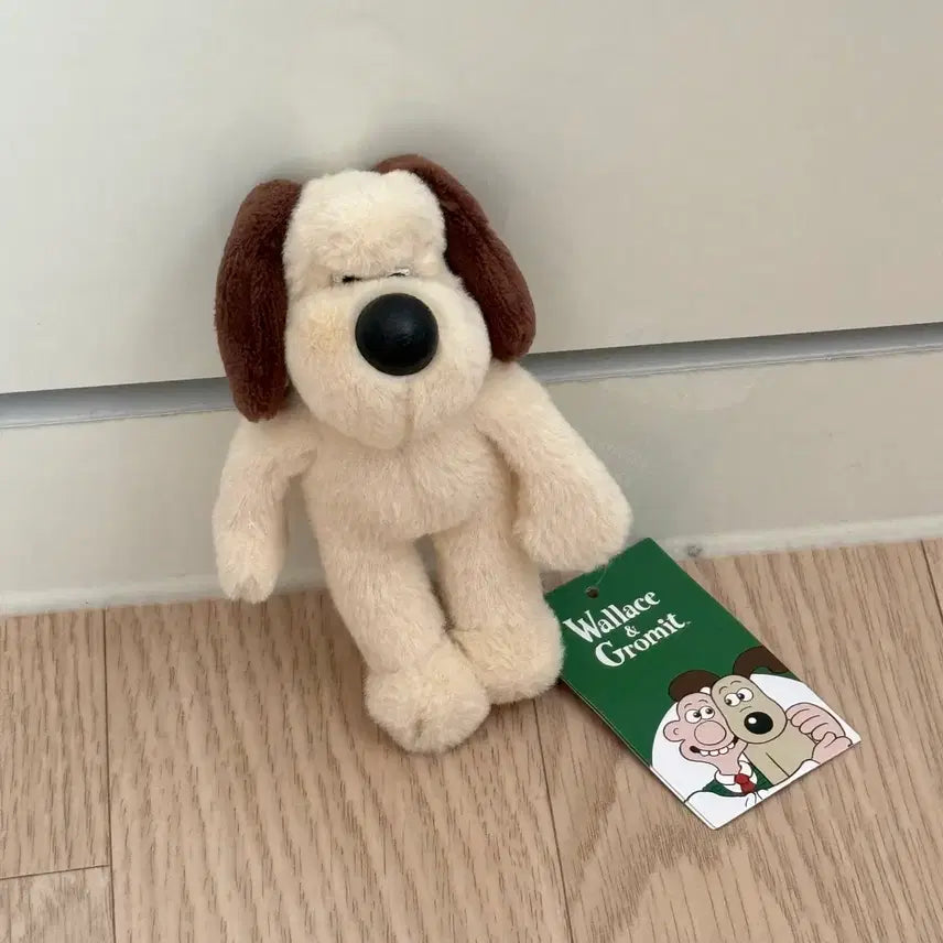 [BUNJANG] Gromit Plush Keychain (New) / (새제품) 그로밋 인형 키링 월레스와 그로밋