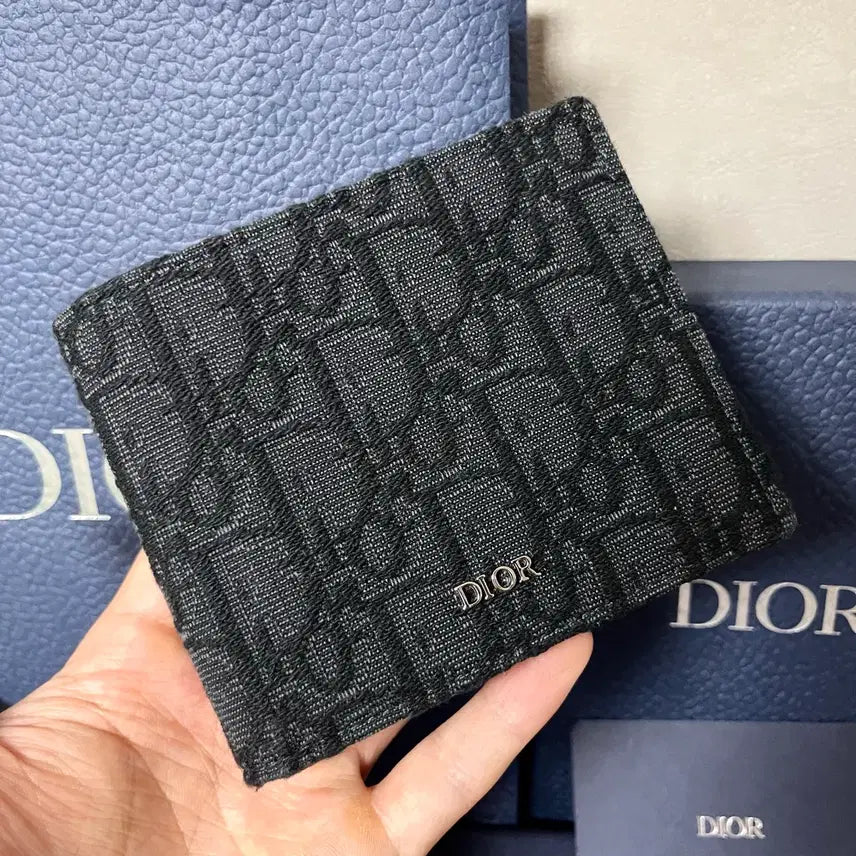 [BUNJANG] Dior Oblique Bifold Wallet / [새상품급] 디올 오블리크 반지갑