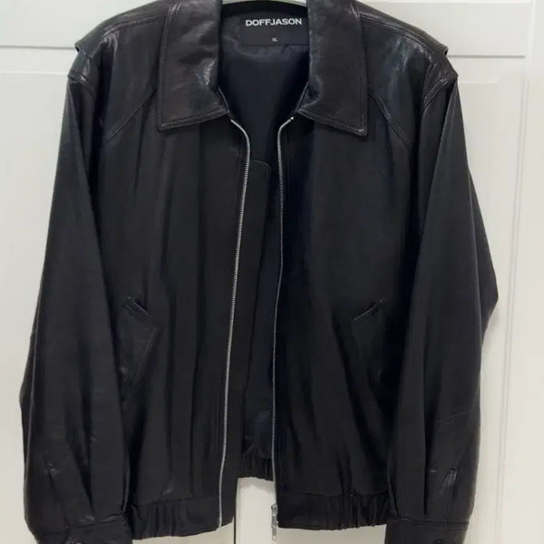 [BUNJANG] Dope Jason Oversized Lambskin Bomber Jacket XL / 도프제이슨 오버핏 램스킨 보머 자켓 XL