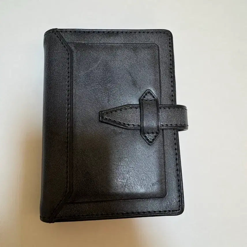 [BUNJANG] DaVinci RoRoma A8 Black Leather Planner / 다빈치 로로마 a8 블랙