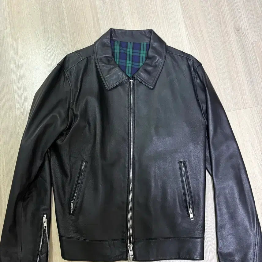 [BUNJANG] Ronte Lambskin Rider Jacket (L) / 론트 램스킨 라이더 자켓 L