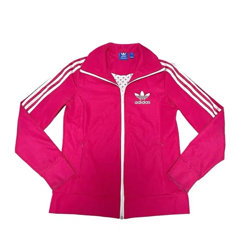 [BUNJANG] Adidas Firebird Pink Jersey Track Top - Medium / 아디다스 파이어버드 핑크져지 트랙탑 M