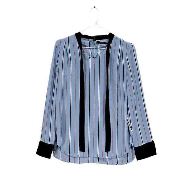 [BUNJANG] LYNN Modern Striped Blouse / 린LYNN 85 모던한 블라우스 스트라이프 03125