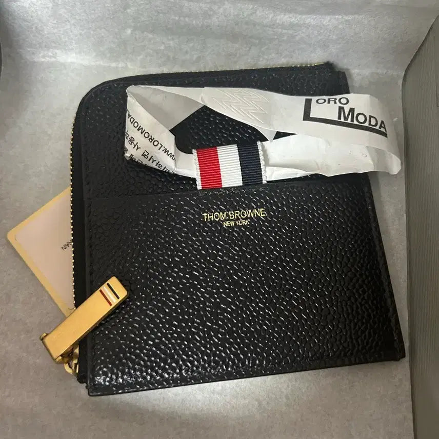 [BUNJANG] Thom Browne Square Half Wallet New / 톰브라운 스퀘어 하프지갑 새상품