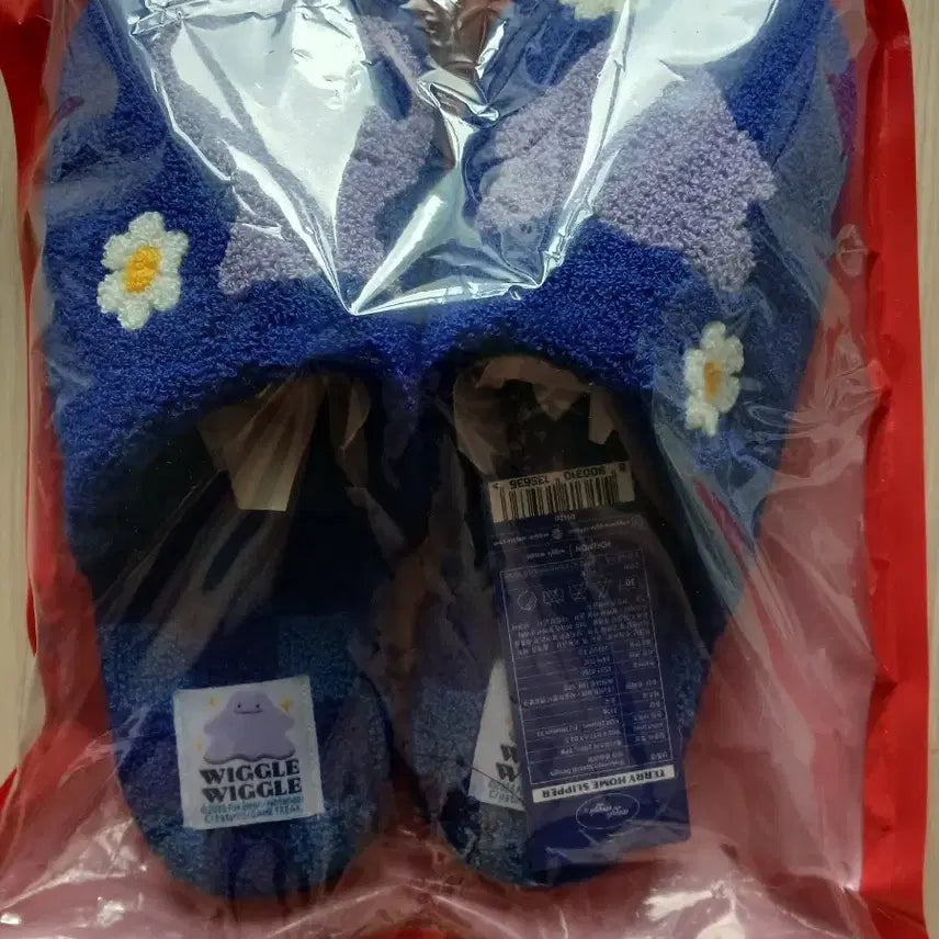 [BUNJANG] Wiggle Wiggle Ditto Slippers / 위글위글 메타몽 슬리퍼