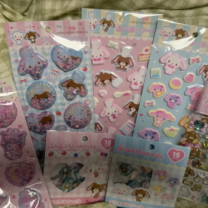 [BUNJANG] Sugarbunnies Sticker Bundle Set / 슈가바니즈 스티커 일괄 판매
