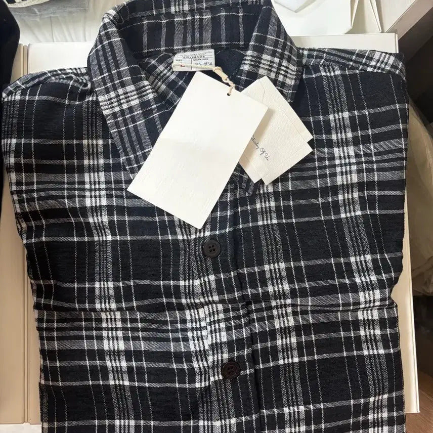 [BUNJANG] STU Check Shirt / STU 체크셔츠