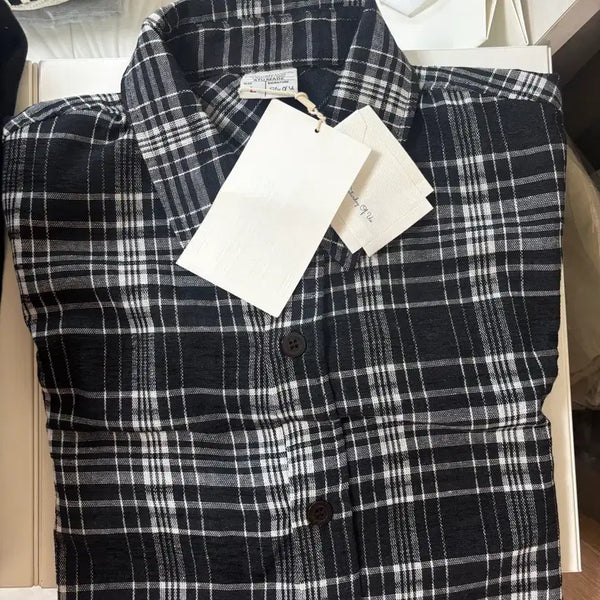 [BUNJANG] STU Check Shirt / STU 체크셔츠