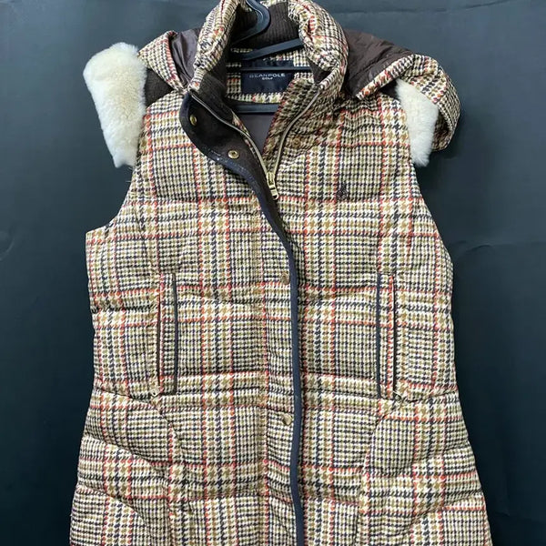 [BUNJANG] Beanpole Check Padded Vest 90 / <최저가 보장!>빈폴 체크 패딩 조끼 90