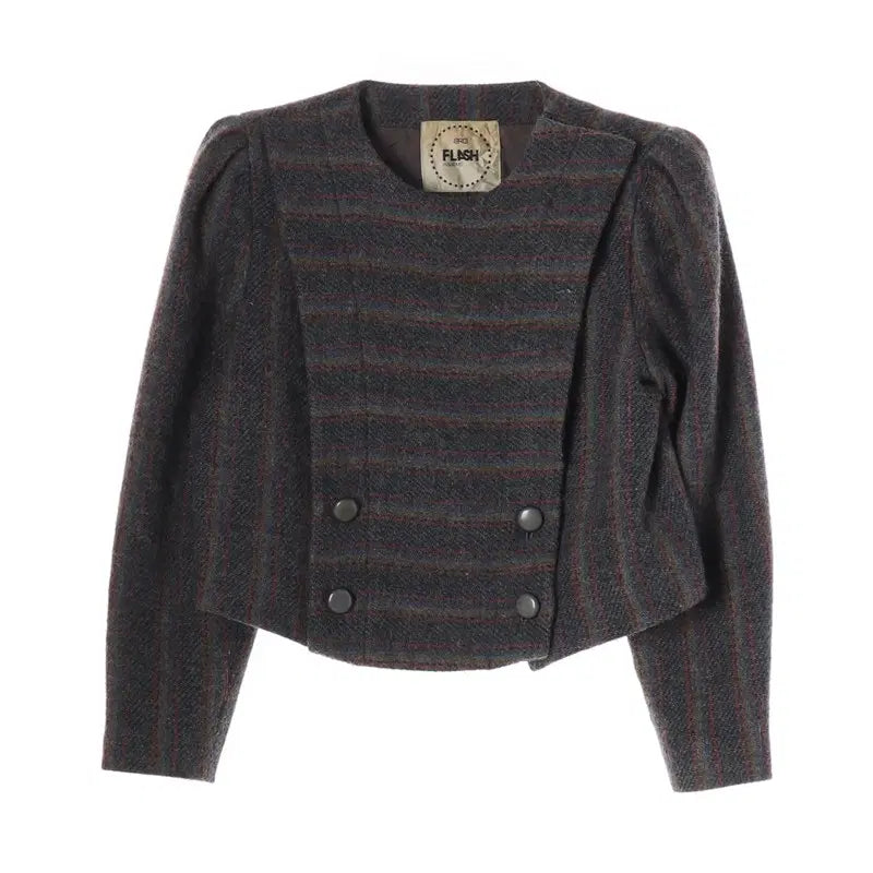 [BUNJANG] Wool Stripe Jacket (Women's M) / [JPN] 울 스트라이프 자켓 (여성 M)